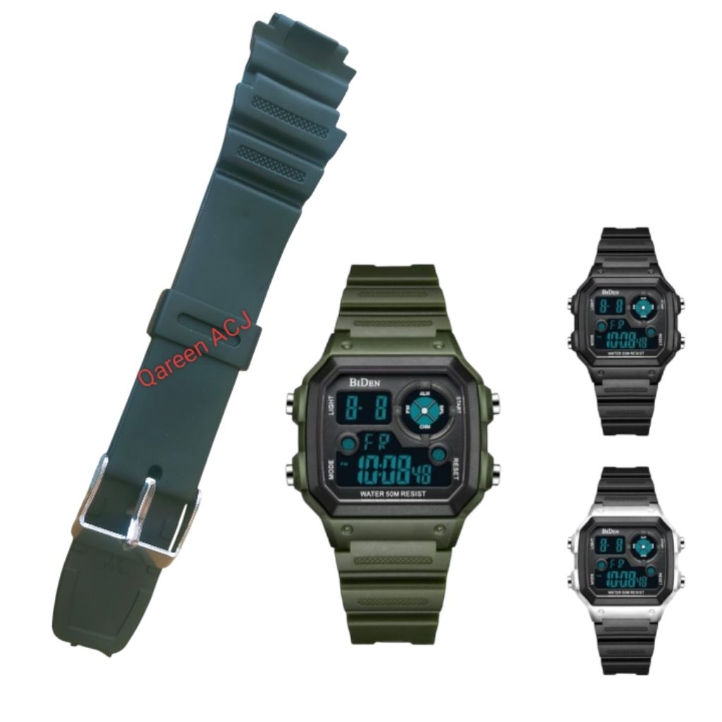 BIDEN 001 R001 สายนาฬิกา BIDEN R001 สายนาฬิกา BIDEN R001 ตะขอนาฬิกา