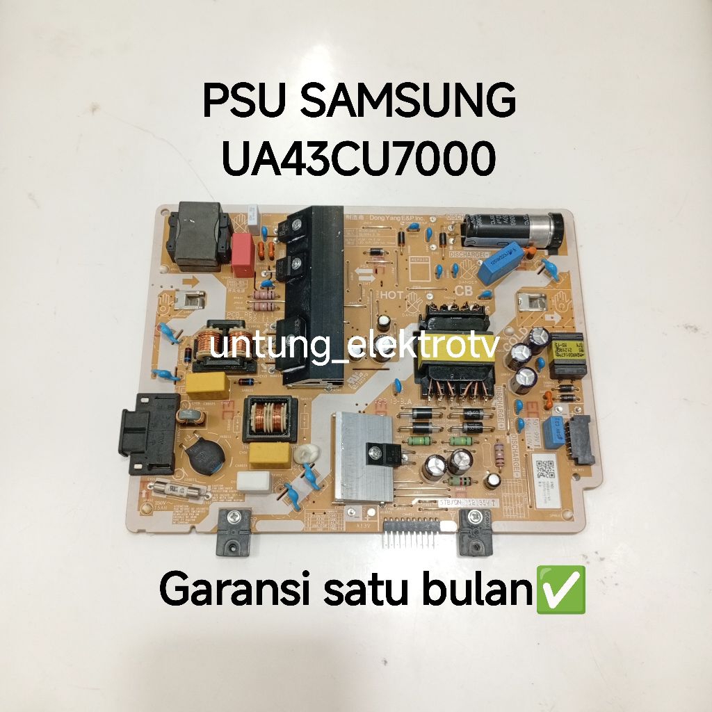 PSU TV SAMSUNG UA43CU7000 POWER SUPPLY REGULATOR TV SAMSUNG UA43CU7000