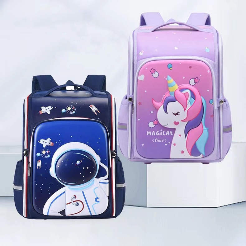 CHILDRENS SCHOOL BACKPACKS / 3D CHILDRENS BAGS / ELEMENTARY SCHOOL, MIDDLE SCHOOL, HIGH SCHOOL BAGS