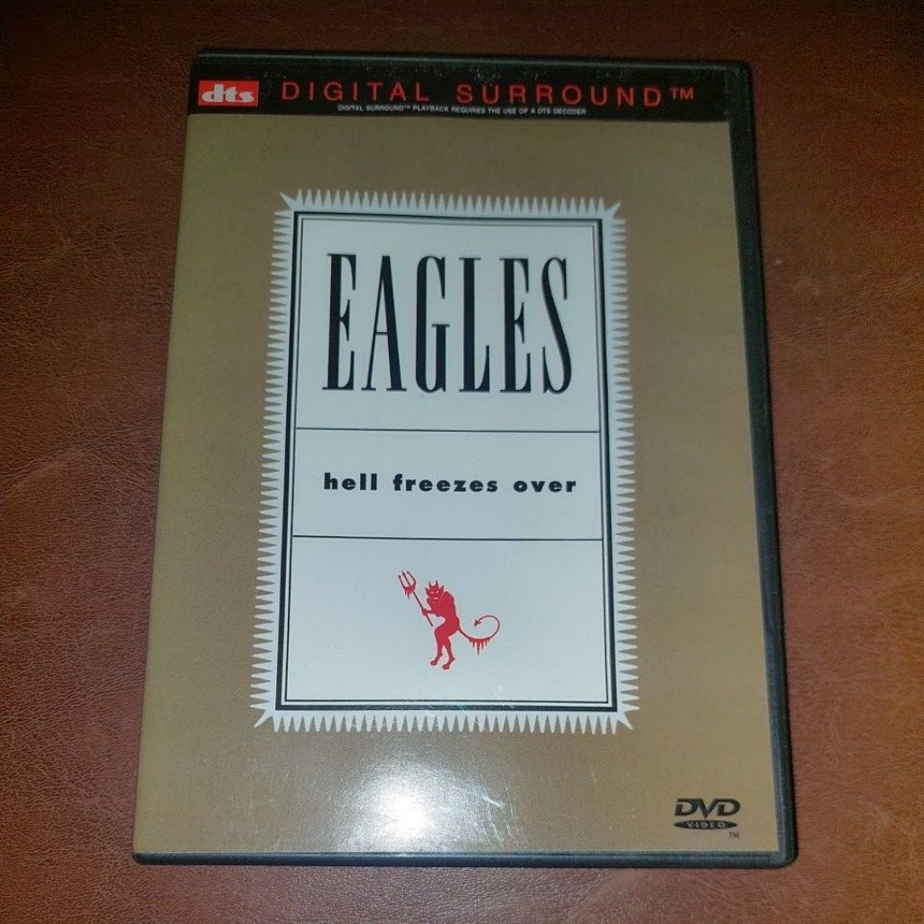 ( DVD MUSIC ) " EAGLES - HELL FREEZES OVER " GEFEN RECORDS