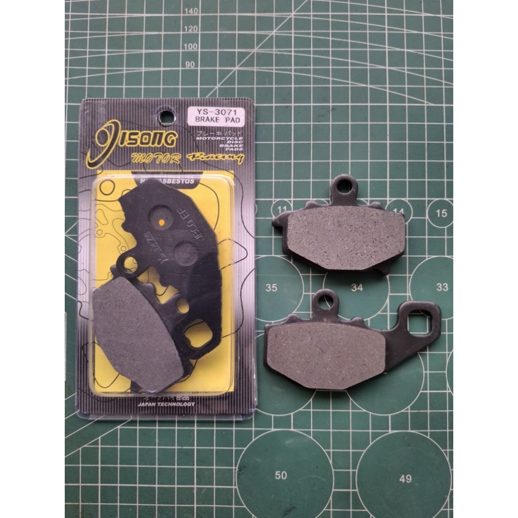 ผ้าเบรคหลัง Kawasaki ER6 er6f er6n