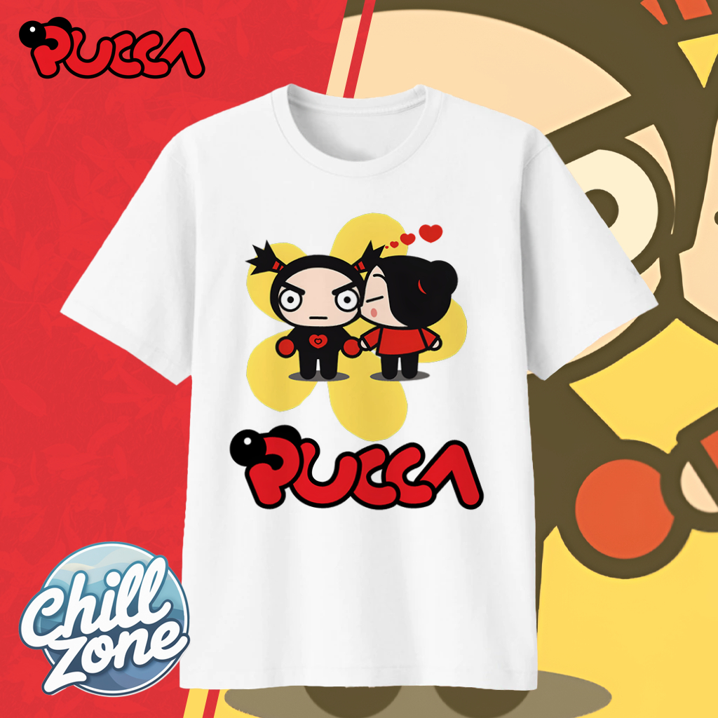 [ChillZone] เสื้อยืด Pucca | Premium 100% Cotton Combed - เสื้อยืดสําหรับเด็กและผู้ใหญ่ปกติเสื้อ Puc