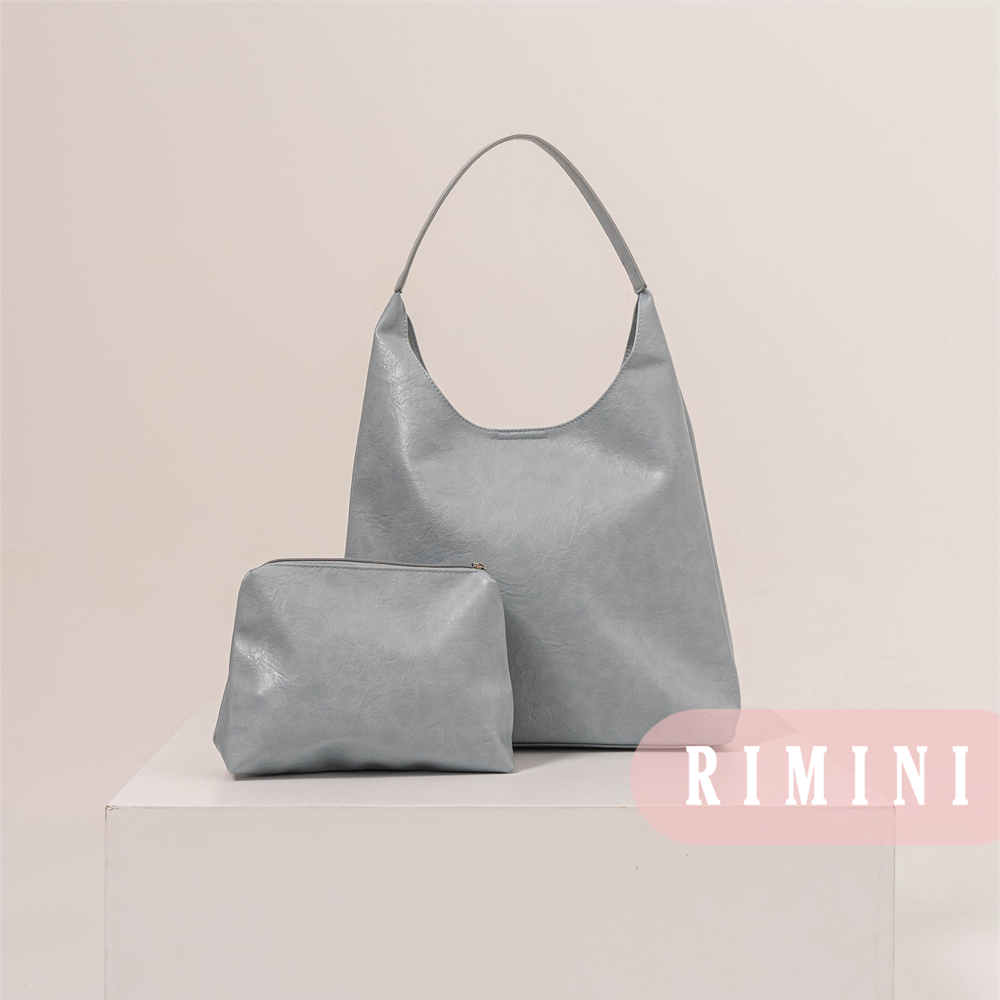 RIMINI - กระเป๋าสะพาย Zipona Hobo - TAS9507