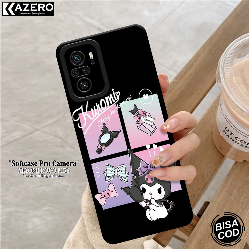 KAZERO - XIAOMI POCO M5S เคสโทรศัพท์ - เคสแฟชั่นการ์ตูน - กล้อง Pro - XIAOMI POCO M5S Softcase - เคส
