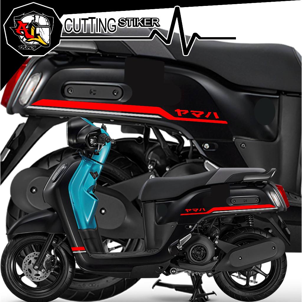 CUTTING STICKER/FAZIO STICKER/609/MOTORCYCLE STICKER/MOTORCYCLE STRIPING/FAZZIO STRIPING/สติกเกอร์เส้น SIMPLE