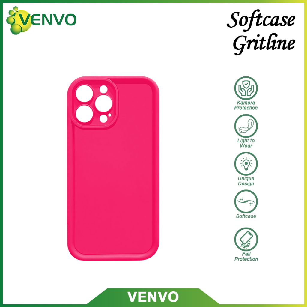 VENVO - VV53 Softcase Gritline Oppo A3X A3 NFC A5i Oppo A17K A39 A57 F3 F11 Reno 2F 2Z 3 A91 8T 4G