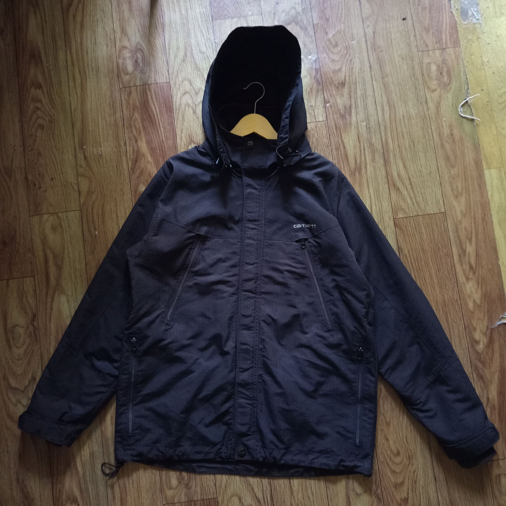 เสื้อแจ็คเก็ต CARHARTT FELLOW สีดํา