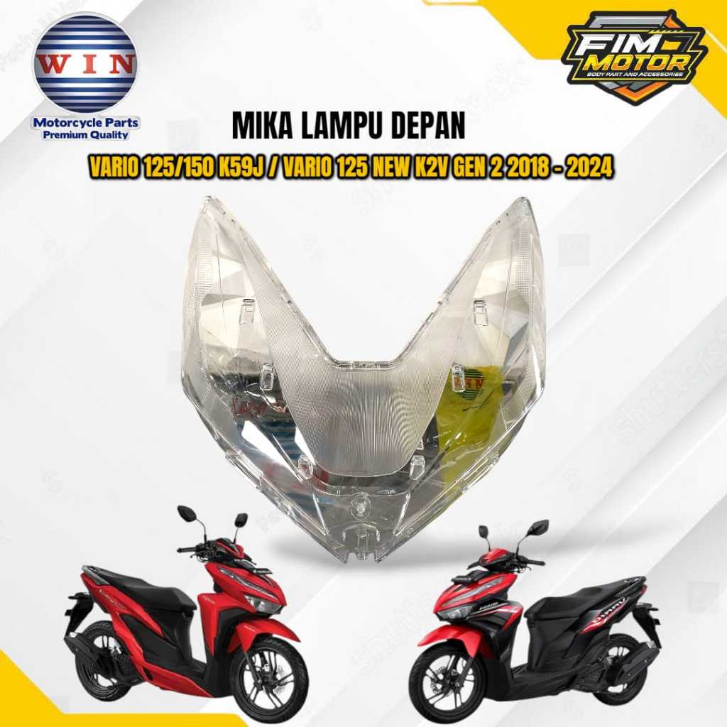 WIN Mika ไฟหน้า Vario 125 150 Led ใหม่ K59J / Vario 125 ใหม่ K2V Gen 2 2018 - 2024