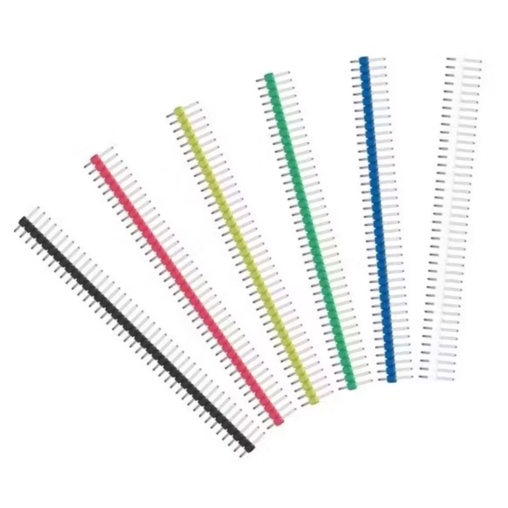 PIN HEADER ชายหญิง 40 PIN / PIN HEADER สี 1X40PIN 2.54MM