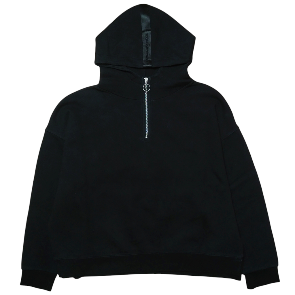 Anderson Bell Half Zip สีดํา