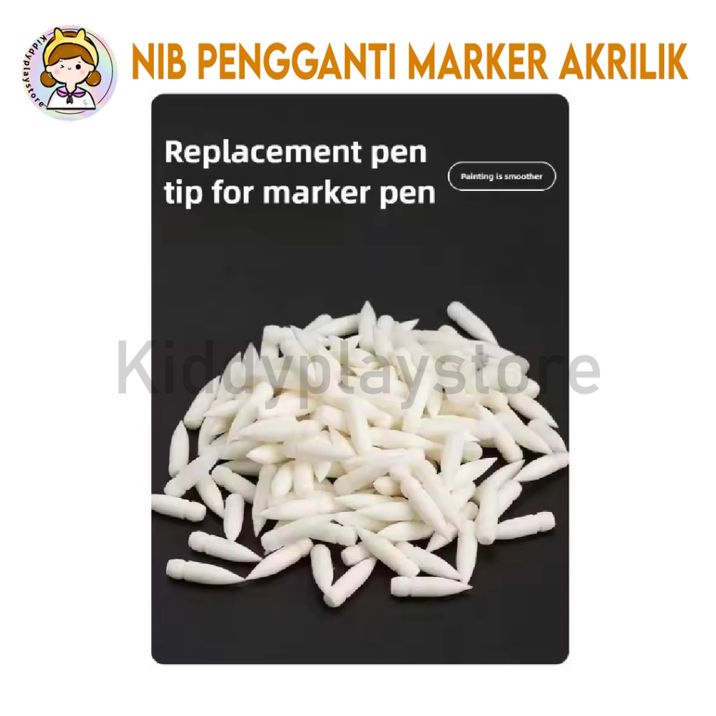 GRASP Acrylic Marker Replacement Nib / ปลายอ่อนทดแทน 1–4mm