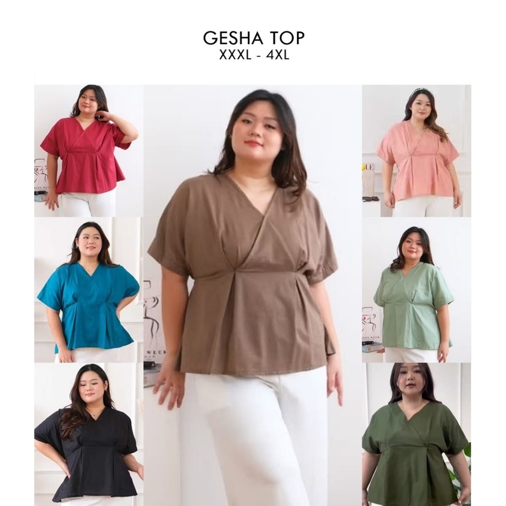 เสื้อ GESHA - เสื้อ JUMBO BLOUSE BIGSIZE