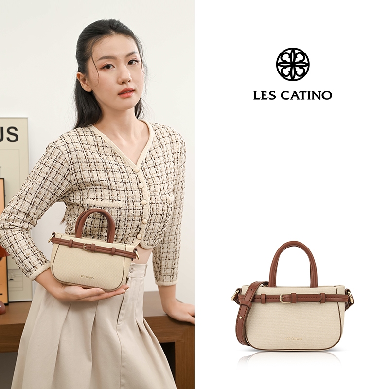 Les Catino Dwi Pique Satchel กระเป๋าผู้หญิง