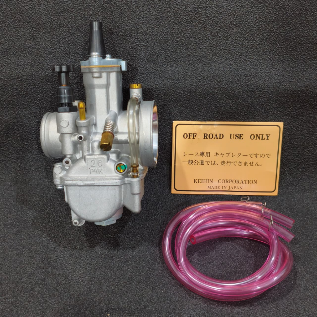 PWK 26 Air Strike Sudco Keihin คาร์บูเรเตอร์ PWK 26 QAS Universal ทั้งหมด 4-Stroke & 2-Stroke รถจักร