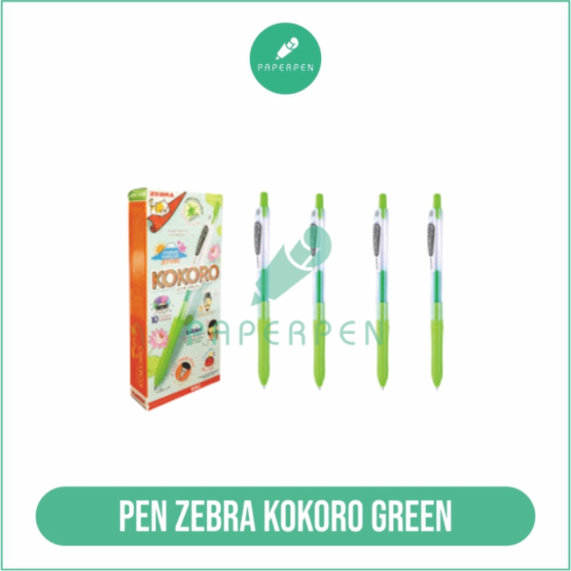 [ชิ้น] Zebra - ปากกาเจล Kokoro 0.5 มม. สีสันสดใส / ปากกา Kokoro