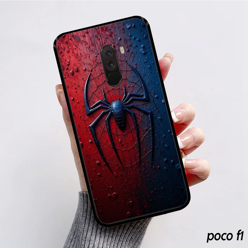 HP ล่าสุด Xiaomi Poco F1 CASE (spiderman) - เคสโทรศัพท์ - Sheishore - Phone Case - Phone Softcase - 