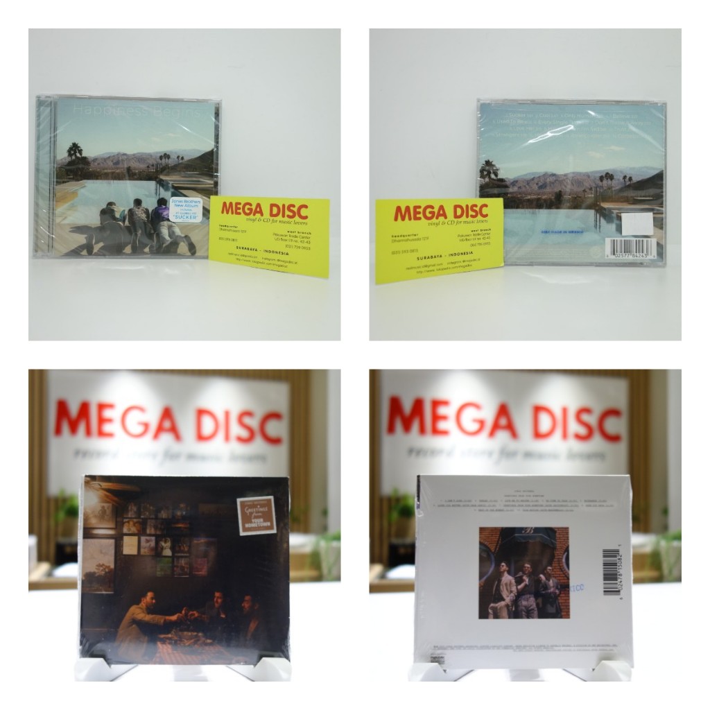 Jonas Brothers CD - Check Variant / เพลงเสียงอัลบั้มบาร์โค้ด