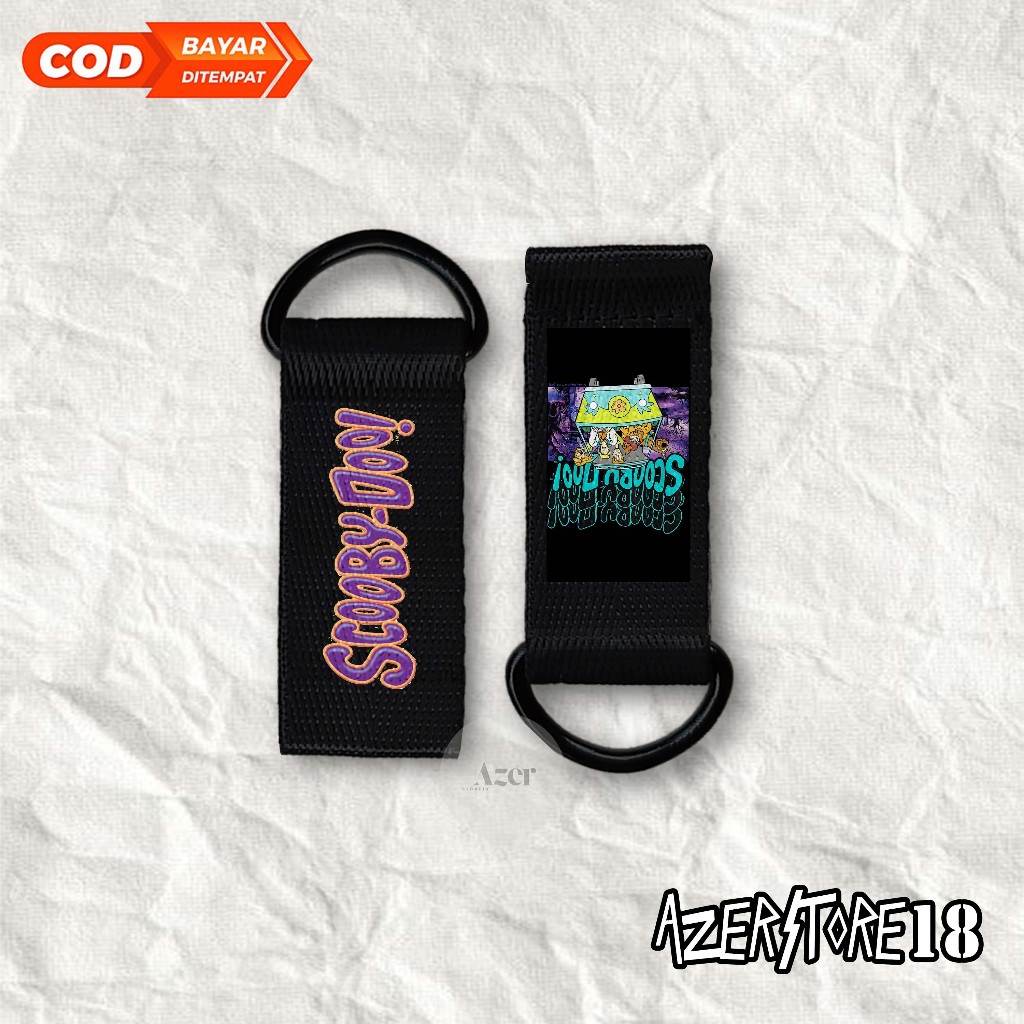 พวงกุญแจ GANTUNGAN Ring D พร้อม SCOOBY DOO motif - หรูหรา น่าดึงดูด - พวงกุญแจอาร์ต CARTOON | KC64