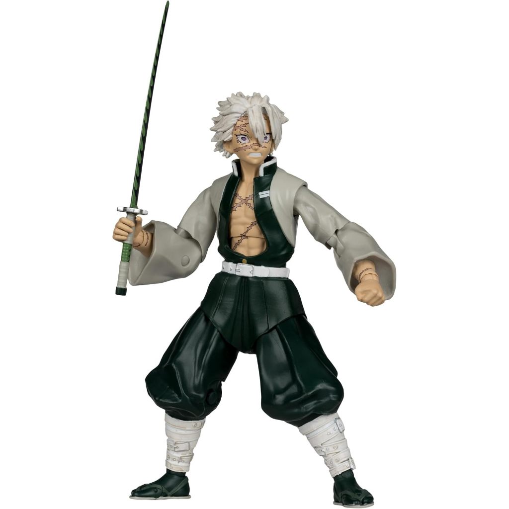ของเล่น McFarlane- Demon Slayer Sanemi Shinazugawa 7in Action Figure