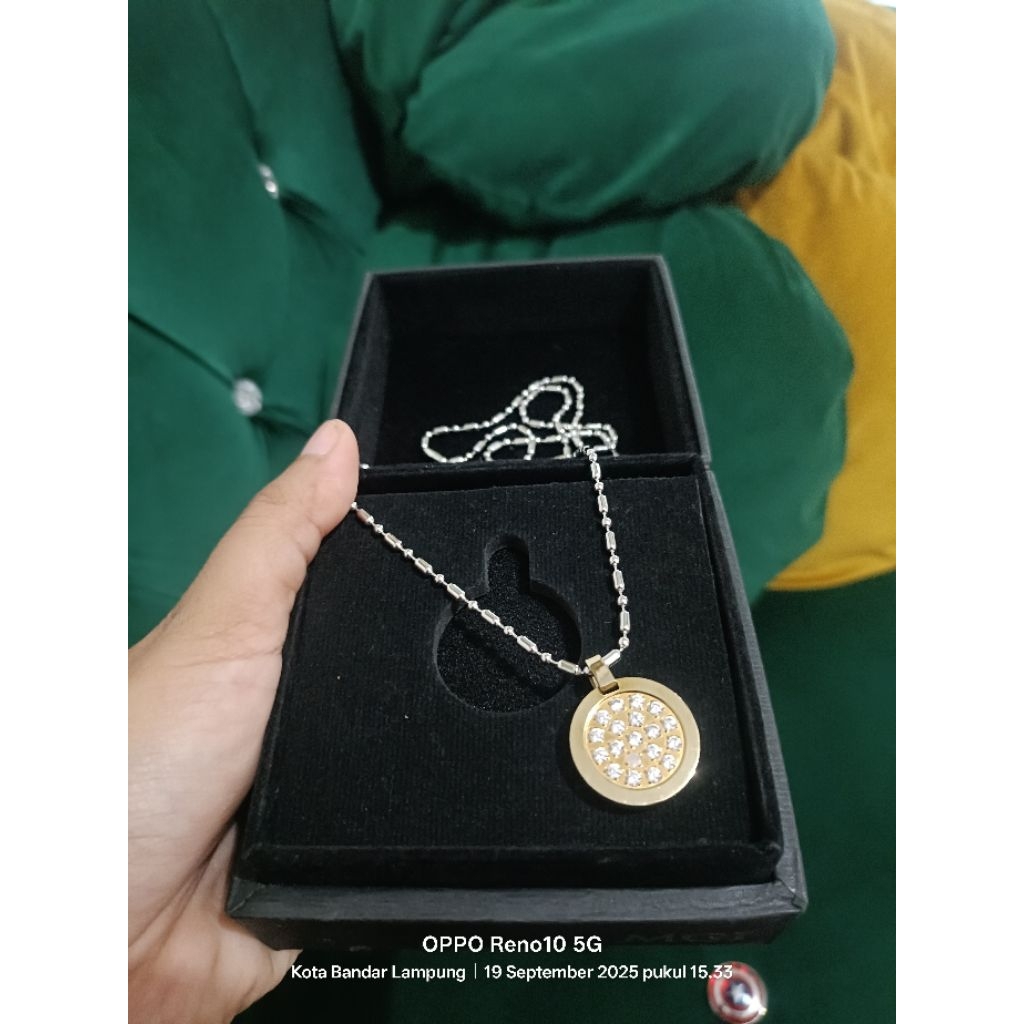 สร้อยคอ Lsw Gold PL ดั้งเดิมไม่มีกล่องในตัว