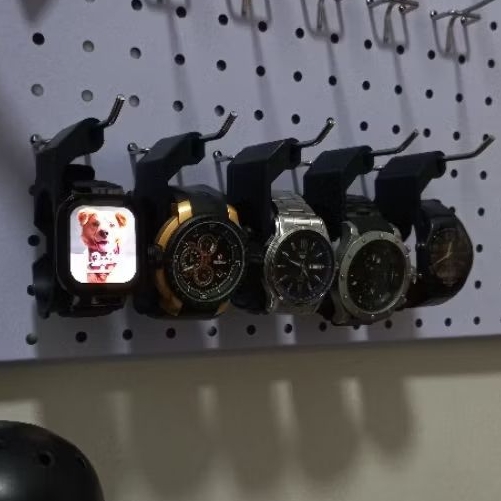 GANTUNGAN Watch Organizer สําหรับ Pegboard Pinhole และ Skadis
