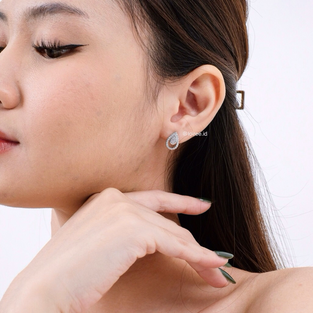 LOIREE - ต่างหูเจ้าสาว ISHA Waterdrop - งานแต่งงาน