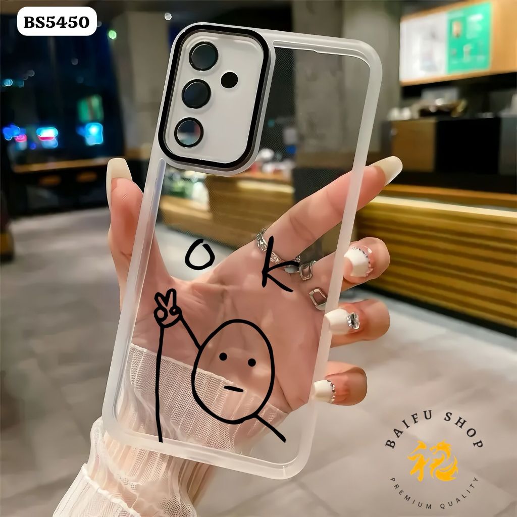 BS5450 ซิลิโคน ok clear สําหรับ Xiaomi redmi a3,134g,a1,9,10,redminote 10 pro,redminote 11,12c,11a,r