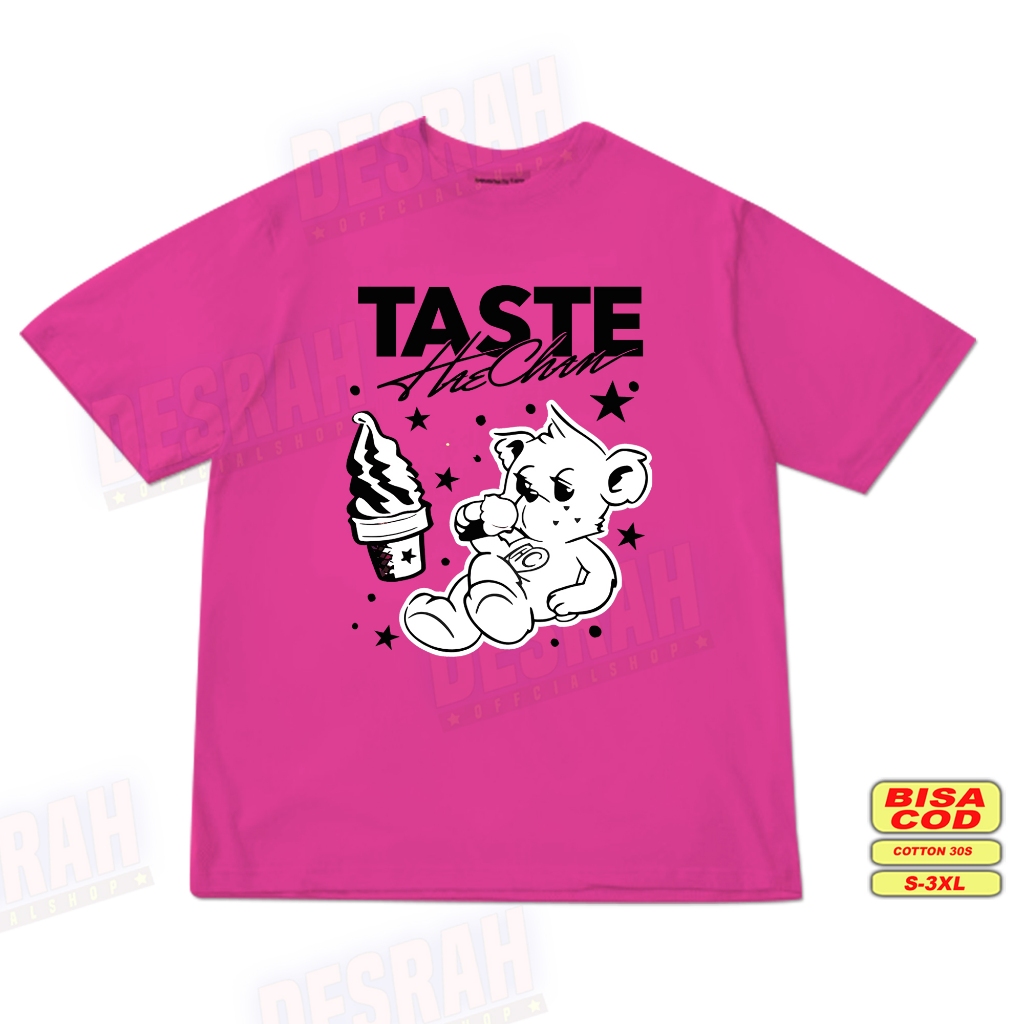 เสื้อยืด kpop เกาหลี อัลบั้ม รสชาติ haechan เวอร์ชั่นหมีไอศกรีม