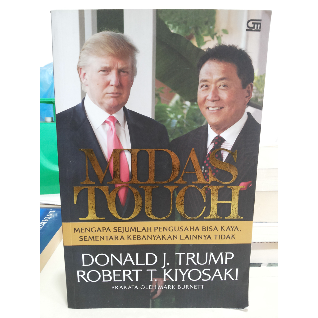 หนังสือ Midas Touch ---- Donald Trump & Robert Kiyosaki