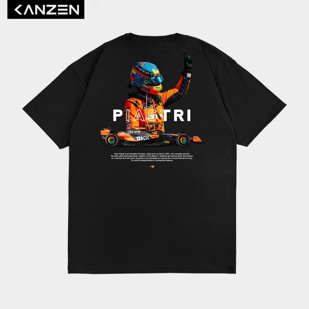 เสื้อยืด Kanzen OSCAR PIASTRI MCLAREN F1