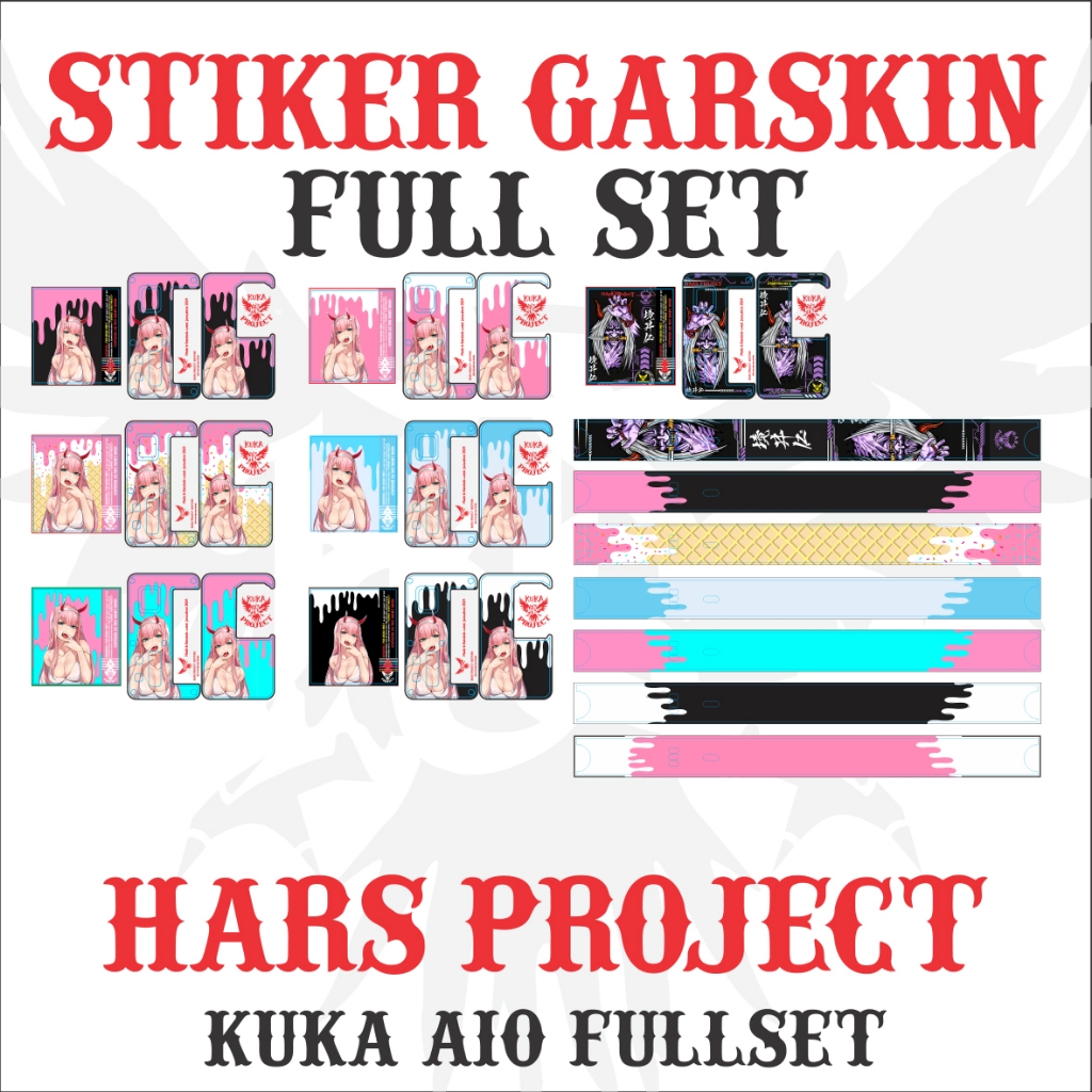 KUKA ZERO EDITION FULL SET STICKER PACK