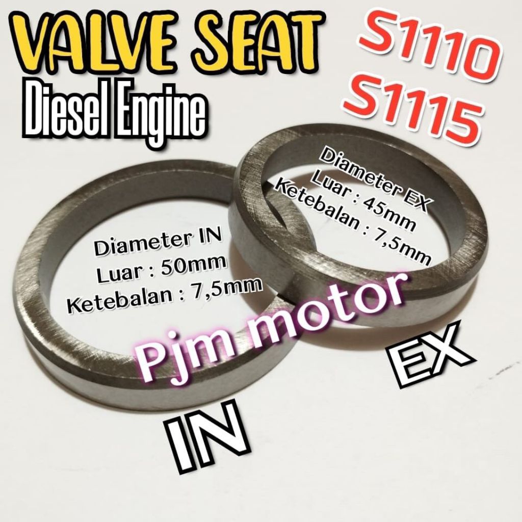 เบาะวาล์วใน ex / Valve setting S 1110 / 20 pk S1115