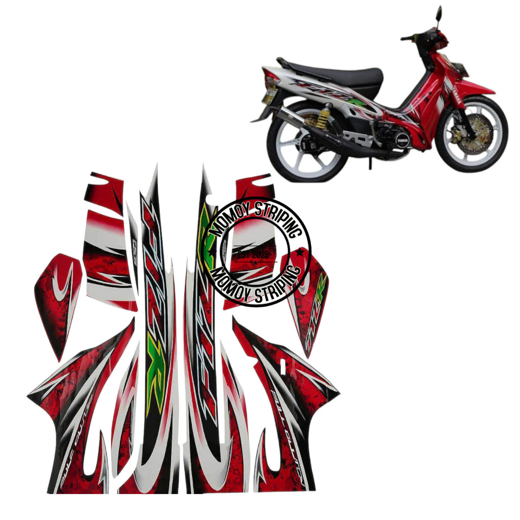 สติ๊กเกอร์แถบแถบ YAMAHA F1ZR SPORTY 2005 ที่ดีที่สุด