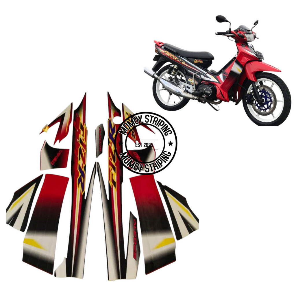สติ๊กเกอร์แถบ YAMAHA F1ZR SPORTY 2003 ที่ดีที่สุด