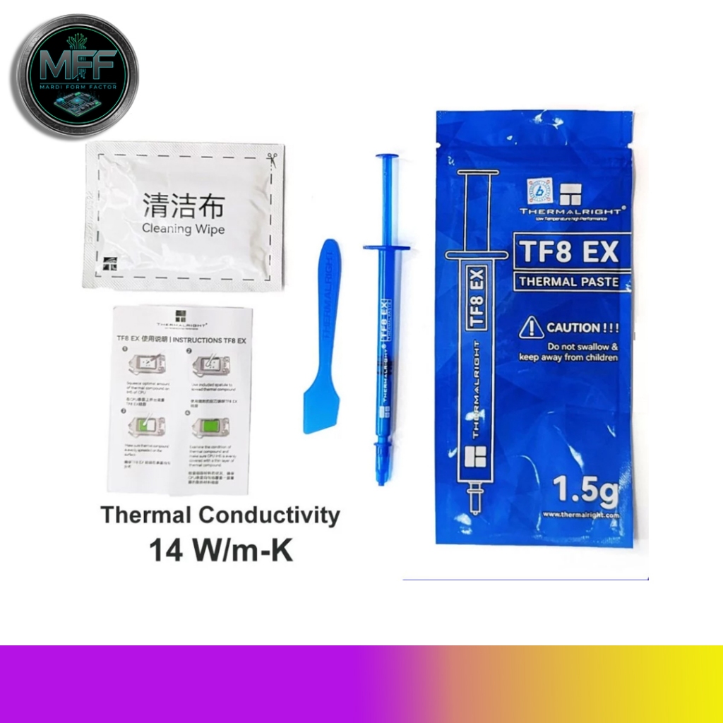 Thermalright Tf8 Ex Thermal Paste 1.5g สีฟ้า