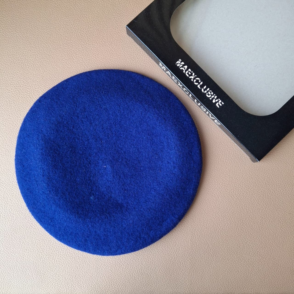 100% PURE WATER POLICE WOOL BERETS MAEXCLUSIVE BRAND WATER POLICE BERETS ขนาด 54 55 56 57 58 59 60 6
