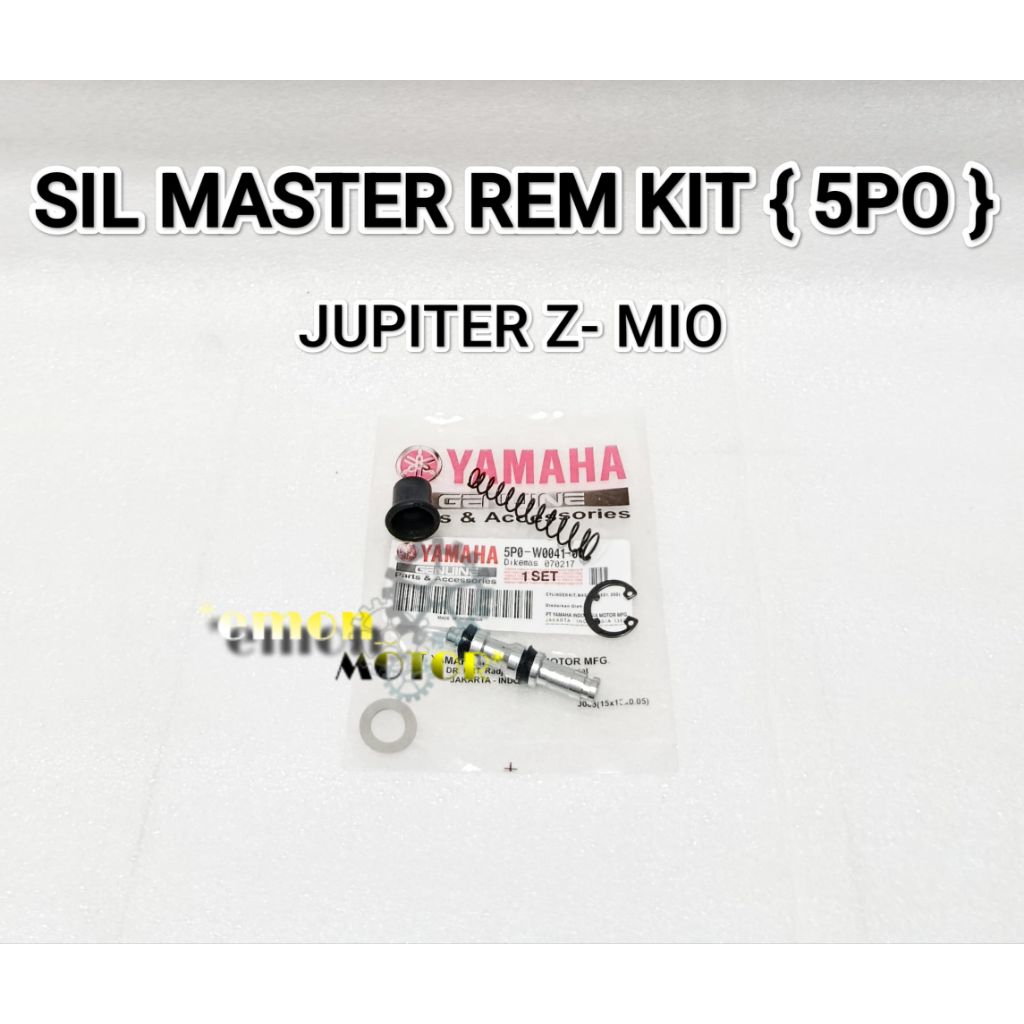 ชุดเบรกหลักซีล { 5P0 } YAMAHA JUPITER Z VEGA R OLD VEGA R NEW CRYPTON FIZR FORCE1 F1ZR JUPITER Z1 VE