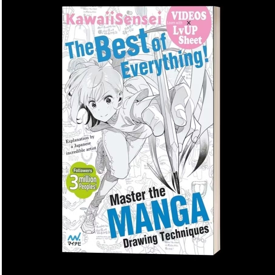 Kawaii sensei ที่สุดของทุกสิ่ง master เทคนิคการวาดภาพมังงะ