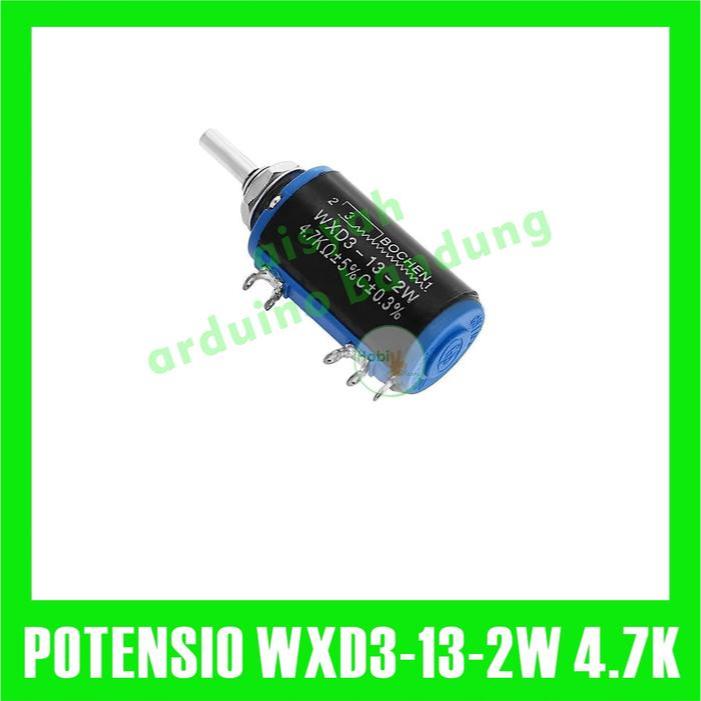 POTENSIOMETER POTENSIO WIREWOUND 4.7K PRECISION MULTITURN WXD3-2W