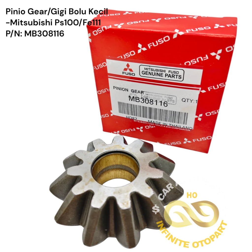 PINION GEAR เกียร์โบลูเล็ก MITSUBISHI PS100 FE111 MB308116