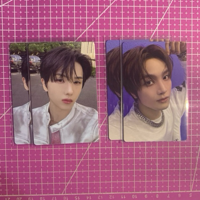 Photocard อย่างเป็นทางการ NCT Dream Haechan Jisung bttf