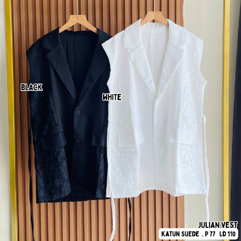 KATUN Julian Vest // เสื้อกั๊กผู้หญิงทําจากผ้าฝ้าย Suede