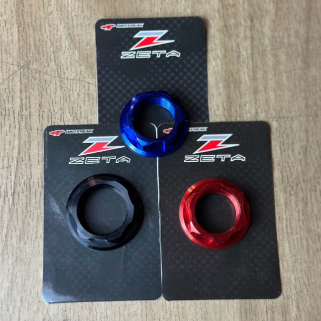 Zeta Stem Nut น็อตสามเหลี่ยมบน Usd YZ CR KX 85 125