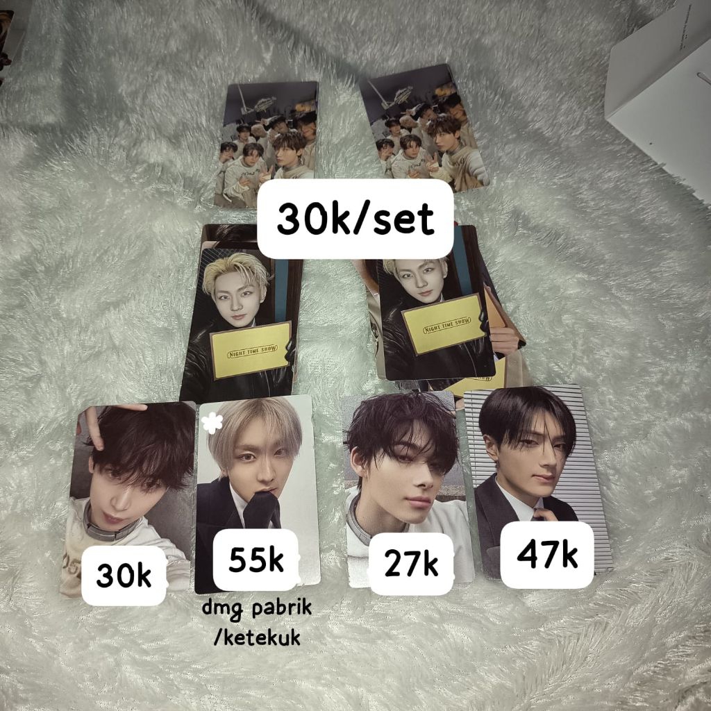 Wts อัลบั้มปรารถนา : โฟโต้การ์ดที่ไม่จําเป็น ehypen jay juongwon suno niki