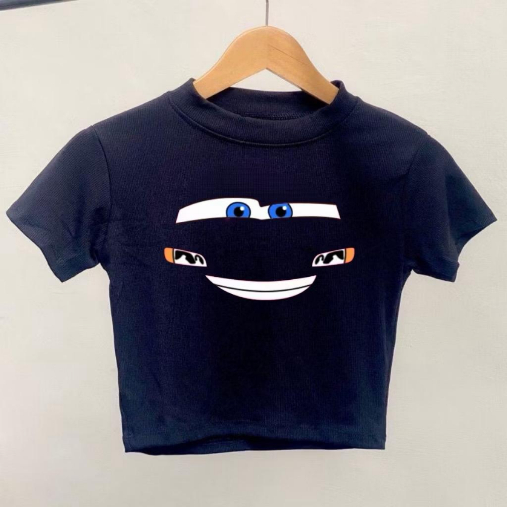 DF - เสื้อครอปผู้หญิง MC QUEEN ซี่โครงถัก (LD 88, PJ 40)