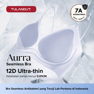 Tulandut Aurra BH Wanita Seamless Wireless Tanpa Kawat Braa Seamless Premium Push Up Bra Katun Lembut Full Coverage Anti Guncang Braa Anti Jiplak Tanpa Kawat Seamless Underwear Anti Bakteri 62185