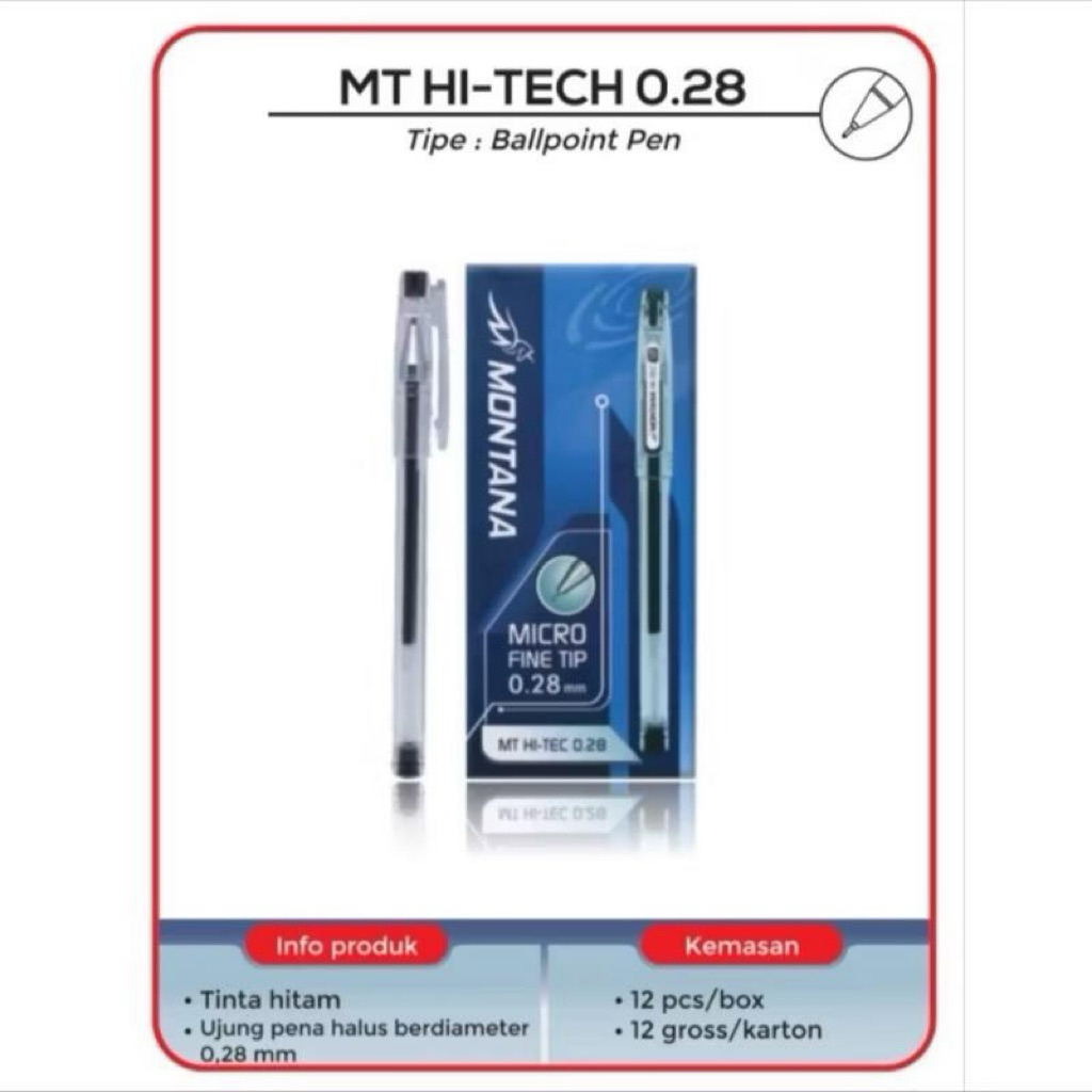 HI TECH 0.28 MONTANA BALL PEN