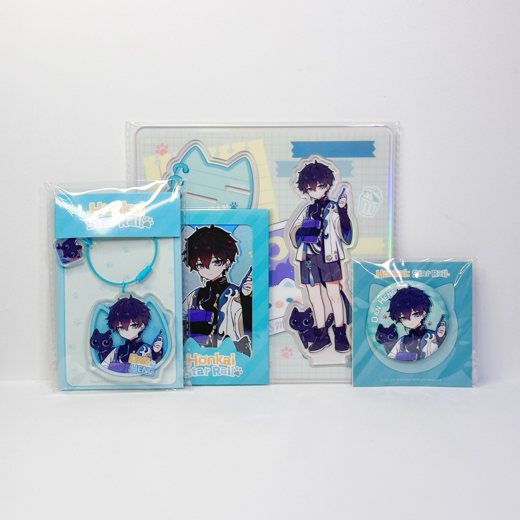 [HSR Official Merch] ซีรีส์แมวน้อย - สแตนดี้ ป้าย การ์ดเลเซอร์