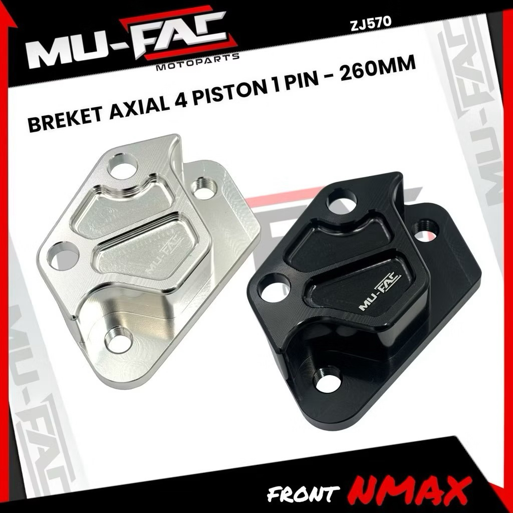 AXIAL BIGPOT 4 PISTON CALIPER BRACKET ขนาด 260MM NMAX