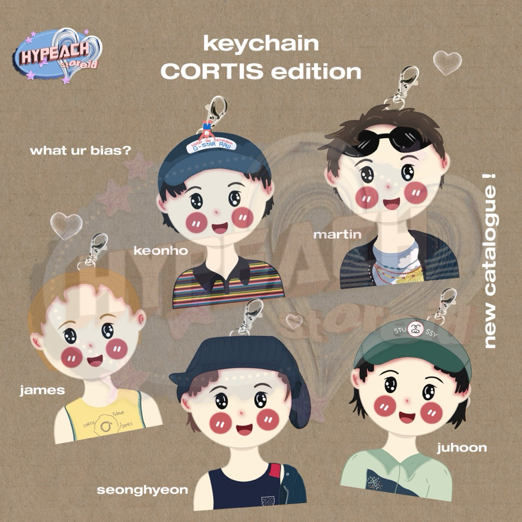 พวงกุญแจ KPOP EDITION CORTIS